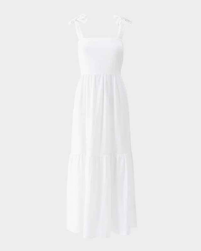 Posie Cotton-Linen Maxi Dress